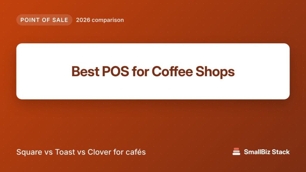Best POS for Coffee Shops 2026 cover image